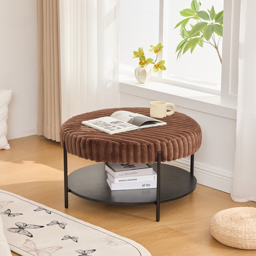 Round ottoman coffee - round,