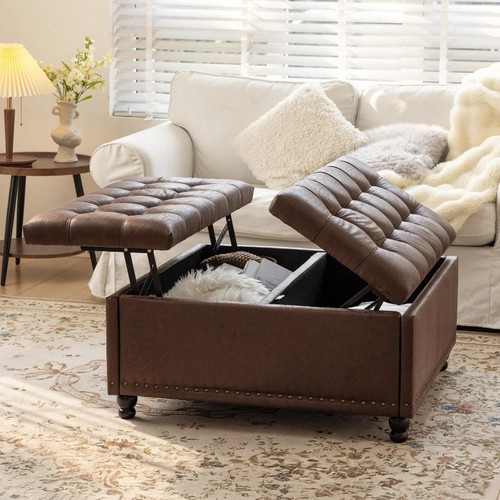 Inch large faux leather - inch,