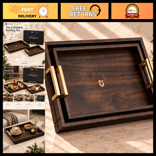 Set acacia wood - acacia,