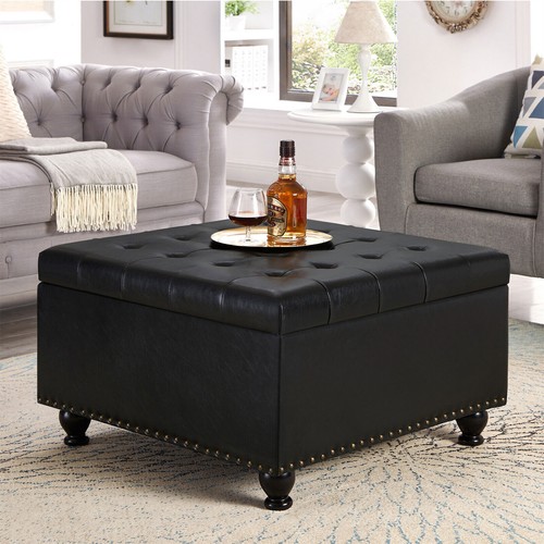 Large square upholstered - large,