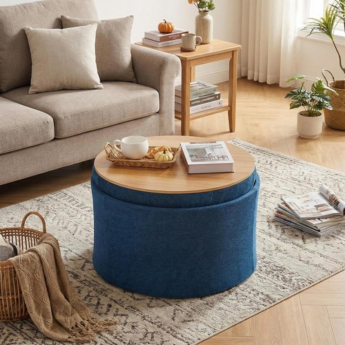 Round ottoman coffee - 24",