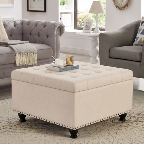 Large square upholstered - square,