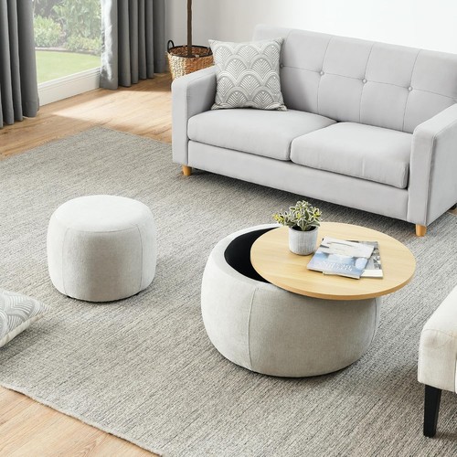 Round upholstered - round,