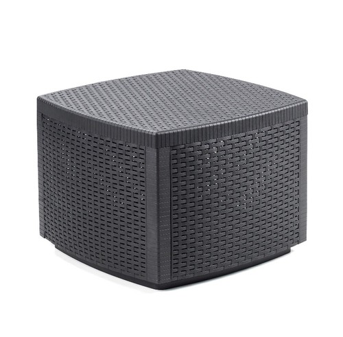 Coffee table rattan ottoman - table,
