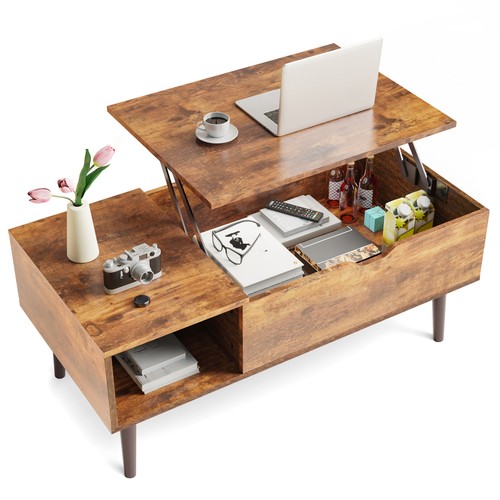 Lift top coffee table with - table,