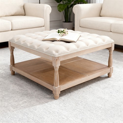 Large square upholstered - 33",