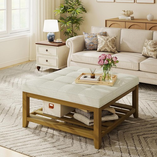 Ottoman storage bench - ottoman,