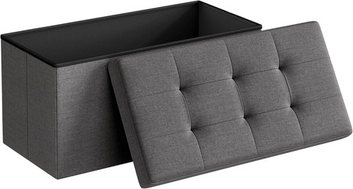 Folding storage ottoman - 30",