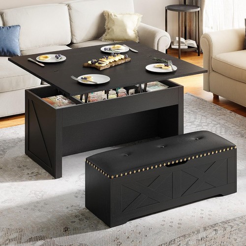 Lift top coffee - set, w/