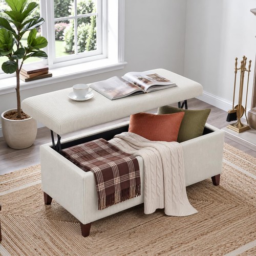 Homebeez storage ottoman - 42",