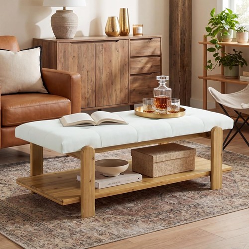 Ottoman coffee table - 47.24", w/