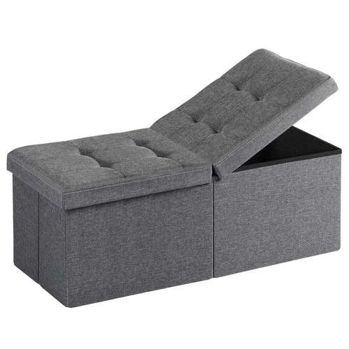 Storage ottoman bench footrest - ottoman,