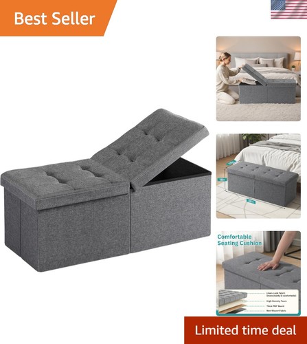 Storage ottoman bench - storage,