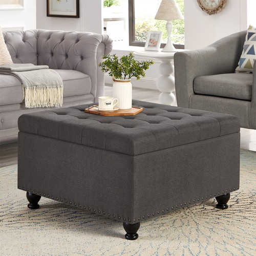 Large square upholstered - large,