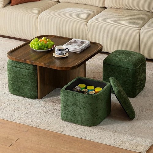 Modern ottoman coffee table - modern,