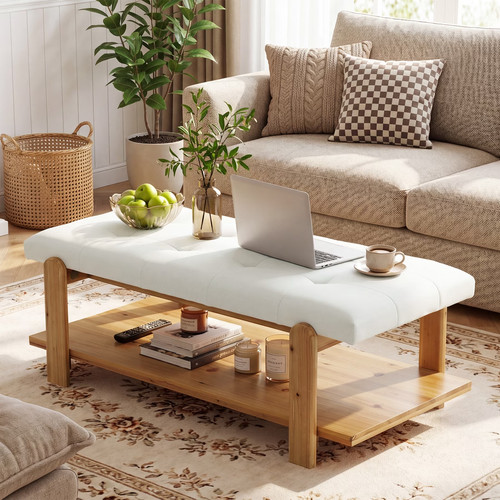 Ottoman coffee table with - ottoman,