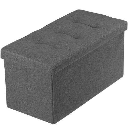 Folding storage ottoman bench - ottoman,