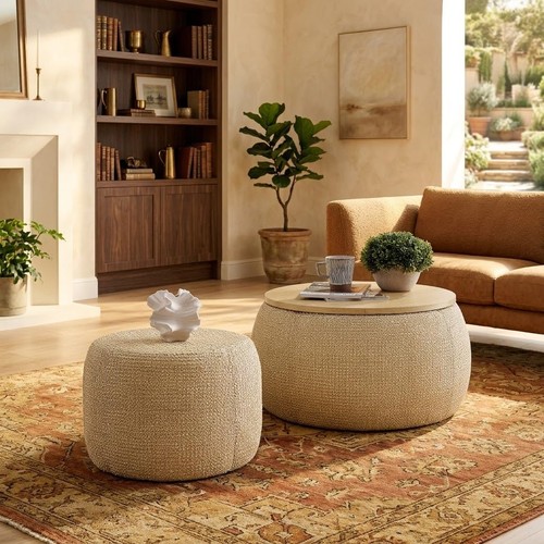 Round storage coffee - round,