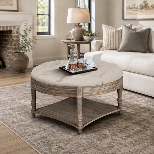 Large round waterproof - waterproof, ottoman