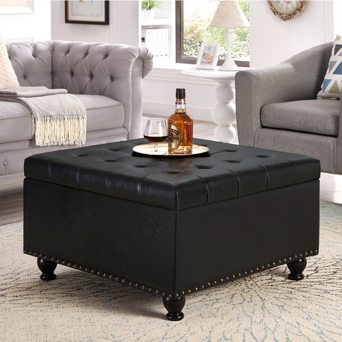 Large square upholstered - large,